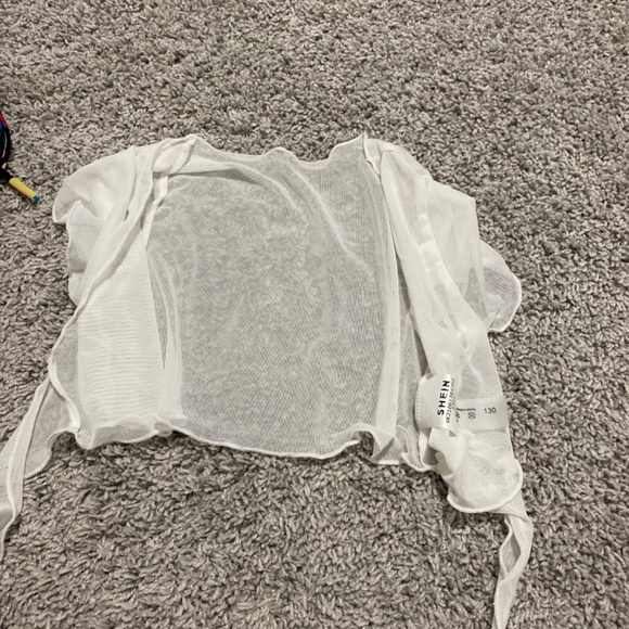 Bathing suit top, and a little cover-up shirt - Picture 4 of 4